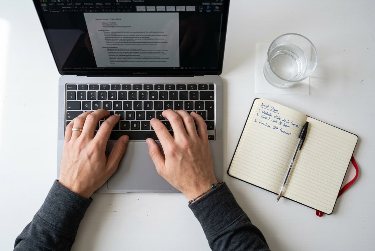 Proceso de edición de borradores de contenido para LinkedIn