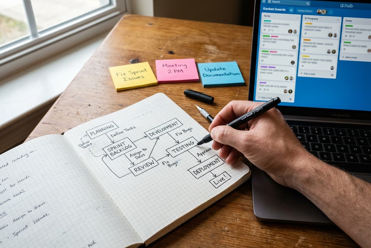 Planificación de workflow para automatizar contenido en LinkedIn